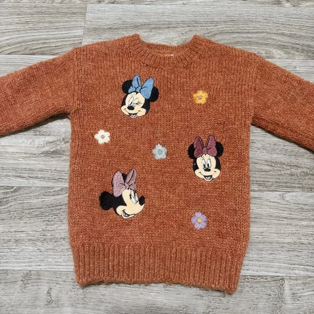 Disney Minnie Mouse Embroidered Sweater - Picture 2 of 5